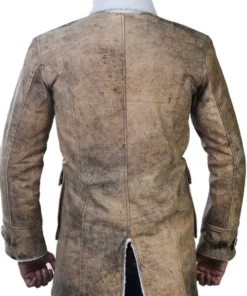 Classic Bane Shearling Coat from The Dark Knight Rises Movie