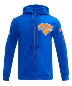 Knicks thermals hoodie for cold weather fans