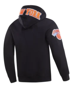 Men’s Knicks zip hoodie with bold print