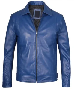 blue-leather-jacket
