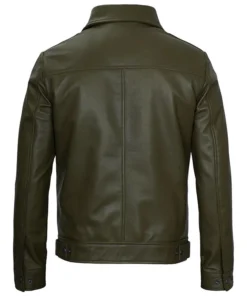 dark-green-leather-jacket