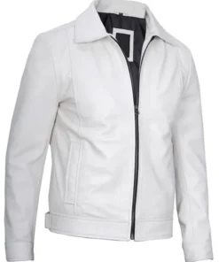 white-leather-jacket