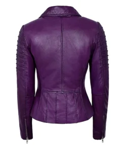 womens-purple-leather-biker-jacket