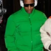 ASAP Rocky Green Puffer JKT AJ