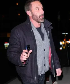 Ben Affleck Black Jacket NYC