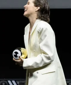 Claire Foy Off White Blazer ST