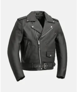Daniel Black Biker leather Jackets
