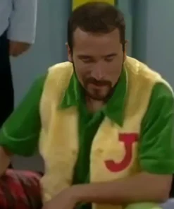 Luche J Yellow Vest front display by America Jackets.