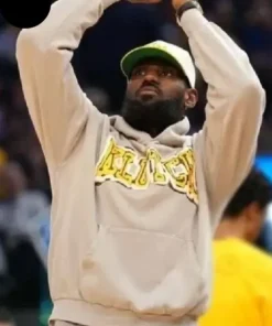LeBron James Klutch Beige Hoodie AJ