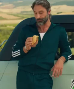 You Me and Tuscany Marco Calvani Jacket showcasing a polished textile finish and a high-end profile for a sophisticated fashion statement.