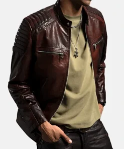 Reddish Brown Café Racer Style