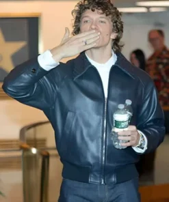 Connor Storrie Black Leather JKT