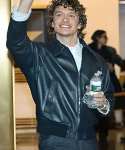 Connor Storrie Black Leather JKT