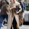 Meryl Streep The Devil Wears Prada 2 Trench Coat shown in a high quality finish that highlights the expert drape and fit.