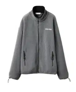 Miu Miu Fleece Jacket shown in a high quality finish that highlights the expert tailoring and modern fit.